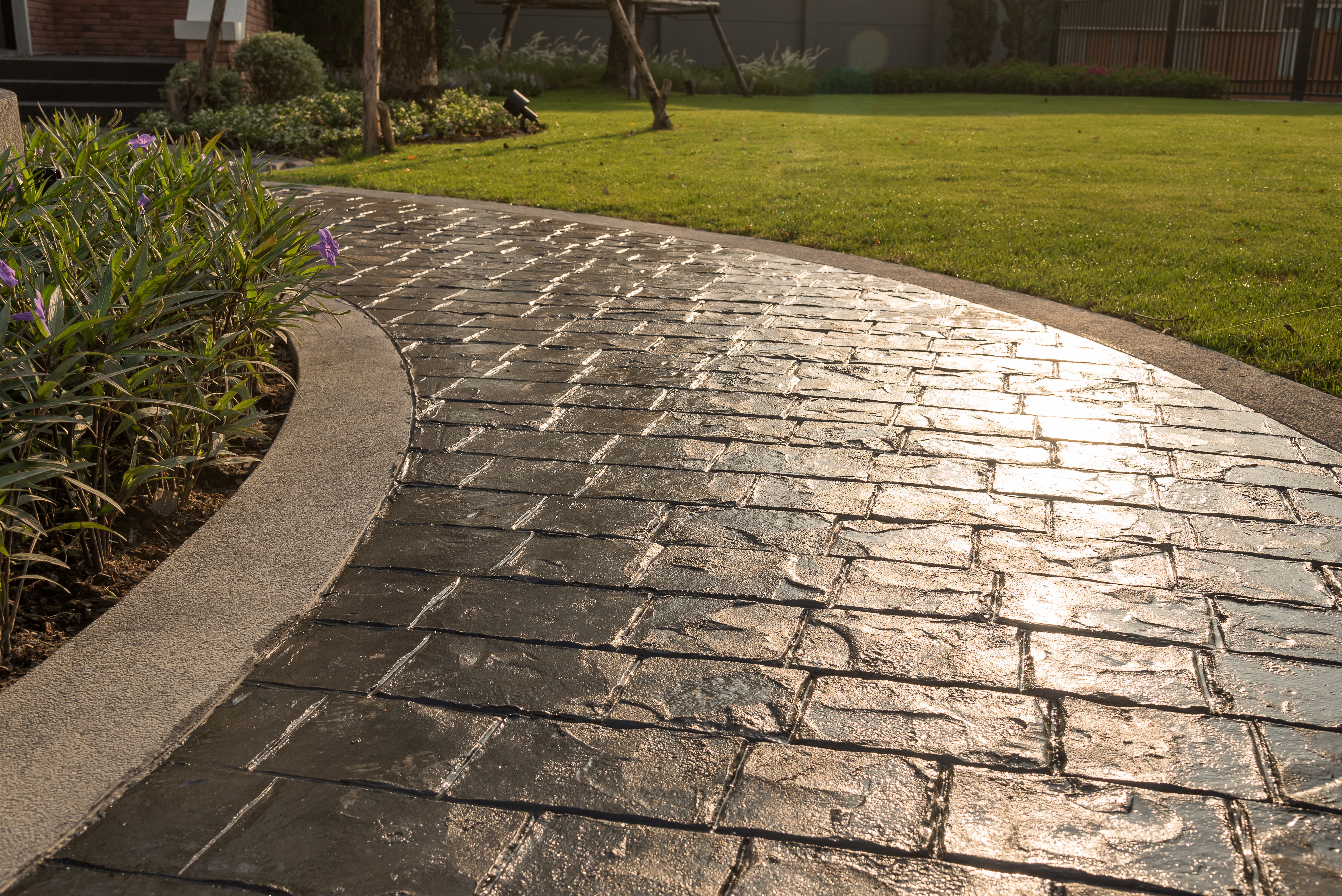 Stamped Concrete concrete installation in Madison