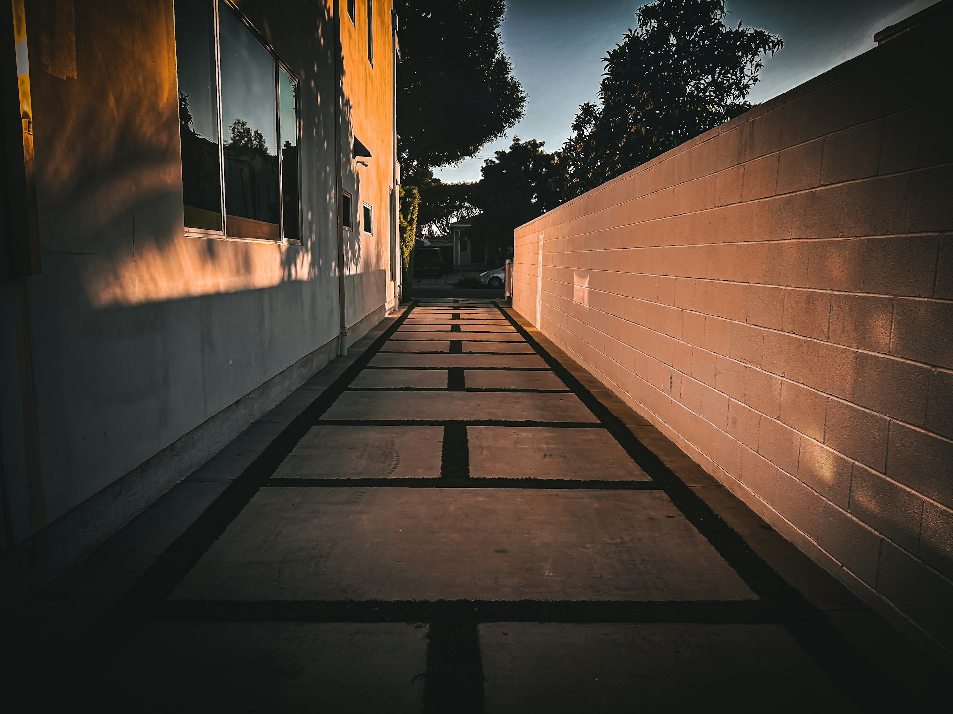 Walkway concrete installation in Madison